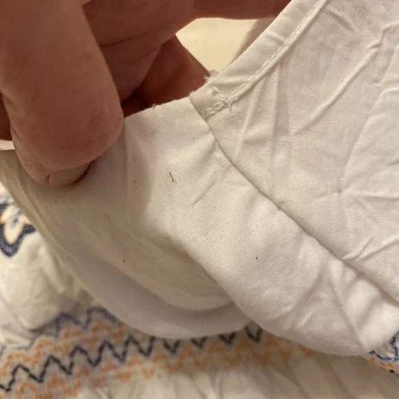 HeartSoul White and Navy Floral Tank Top - Picture 16 of 16